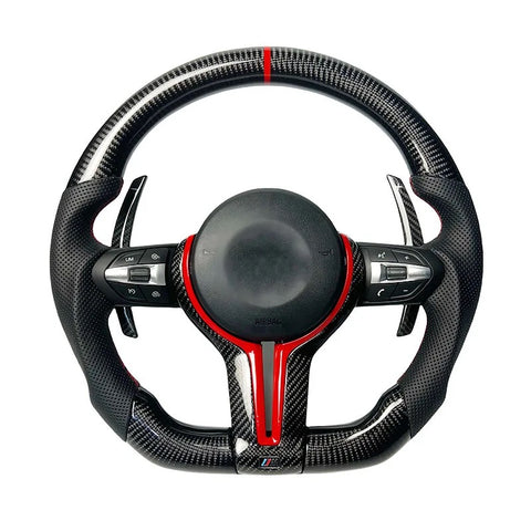 CarbonCustoms™ Deluxe BMW Steering Wheel